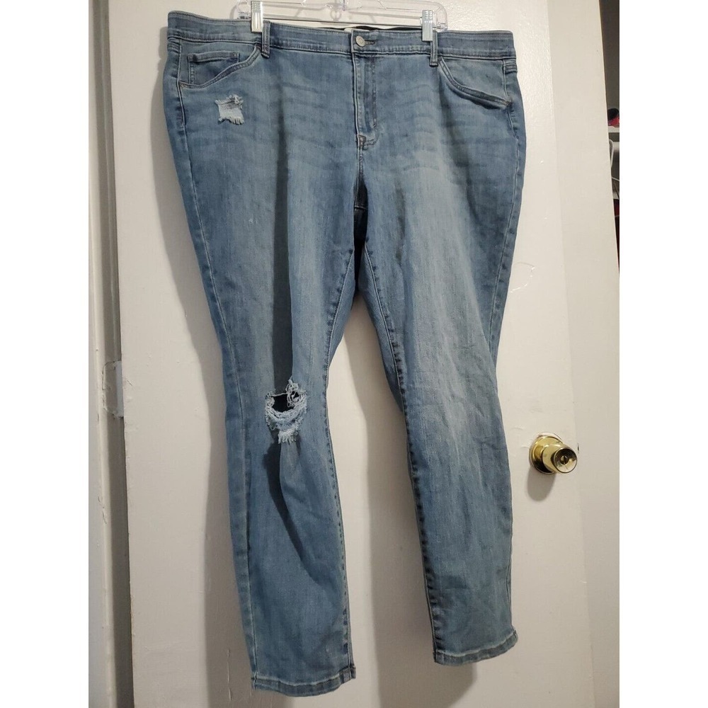Sonoma Goods For Life Jeans Cut Blue Women's Sz. 24W Long